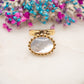 Bague Perle Opaline