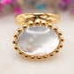 Bague Perle Opaline
