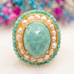 Bague Lagune Perlière