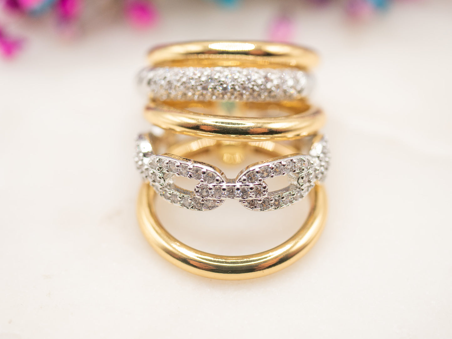 Bague Dune Scintillante