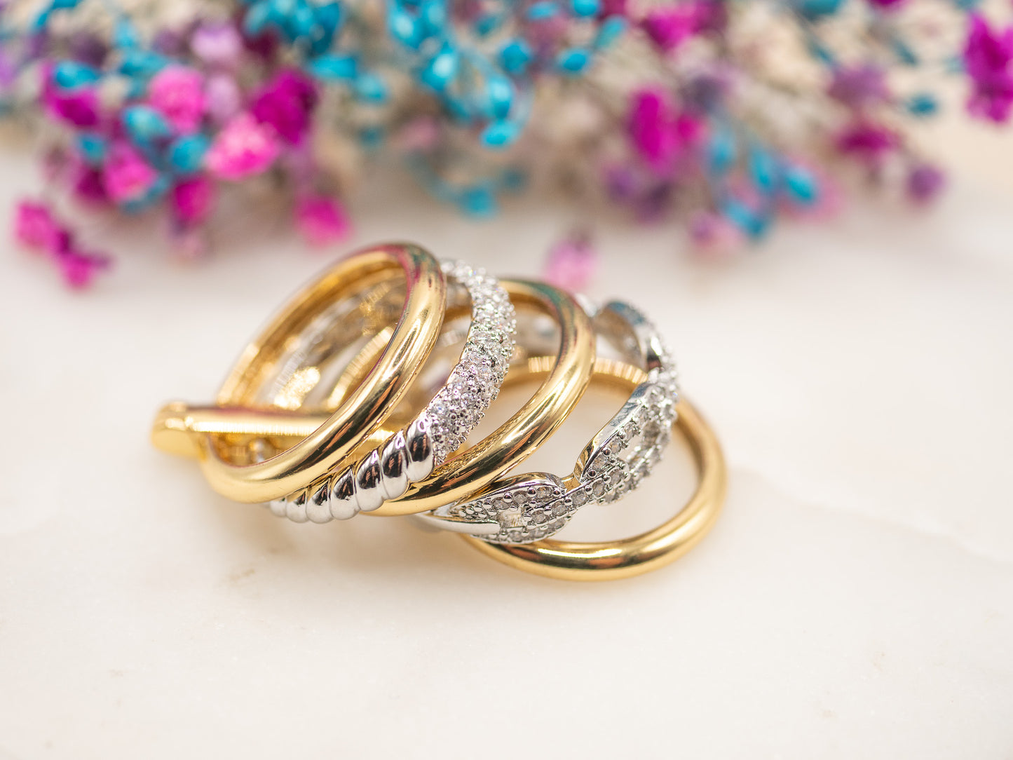 Bague Dune Scintillante