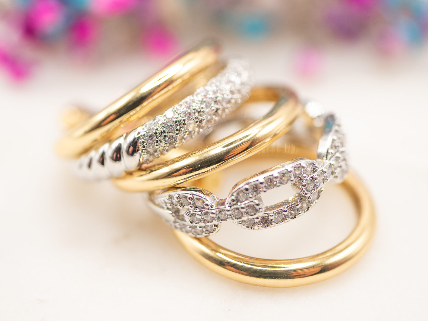 Bague Dune Scintillante