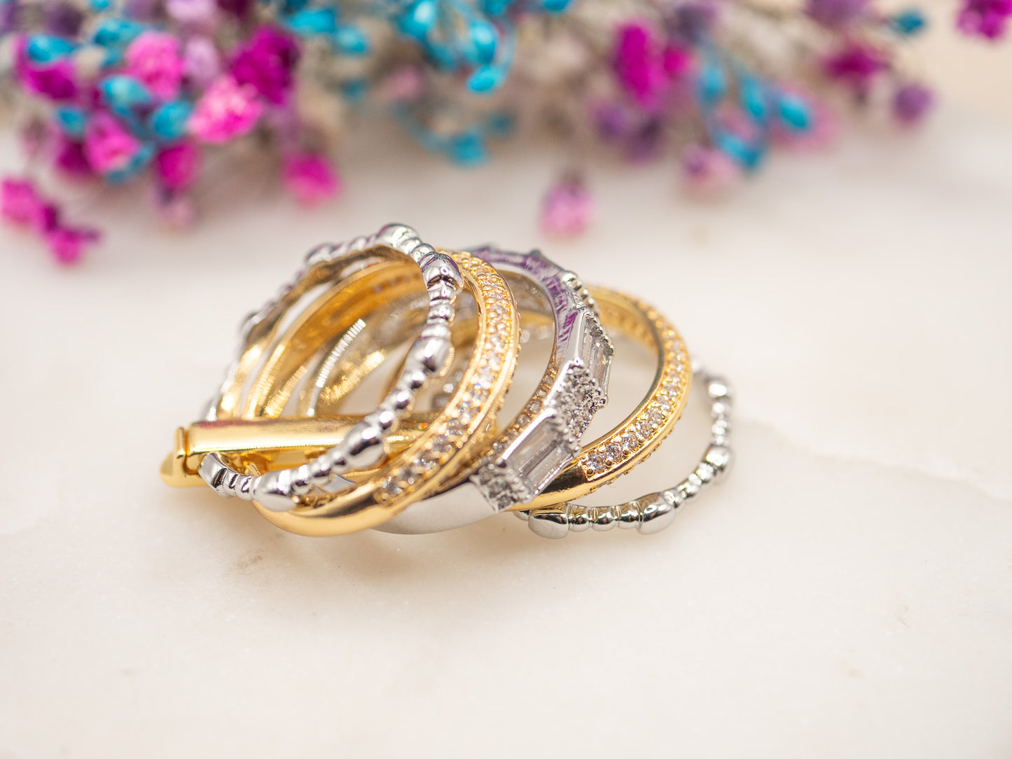 Bague Mosaïque Solaire