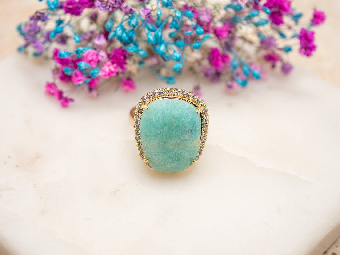 Bague Lagune Miel