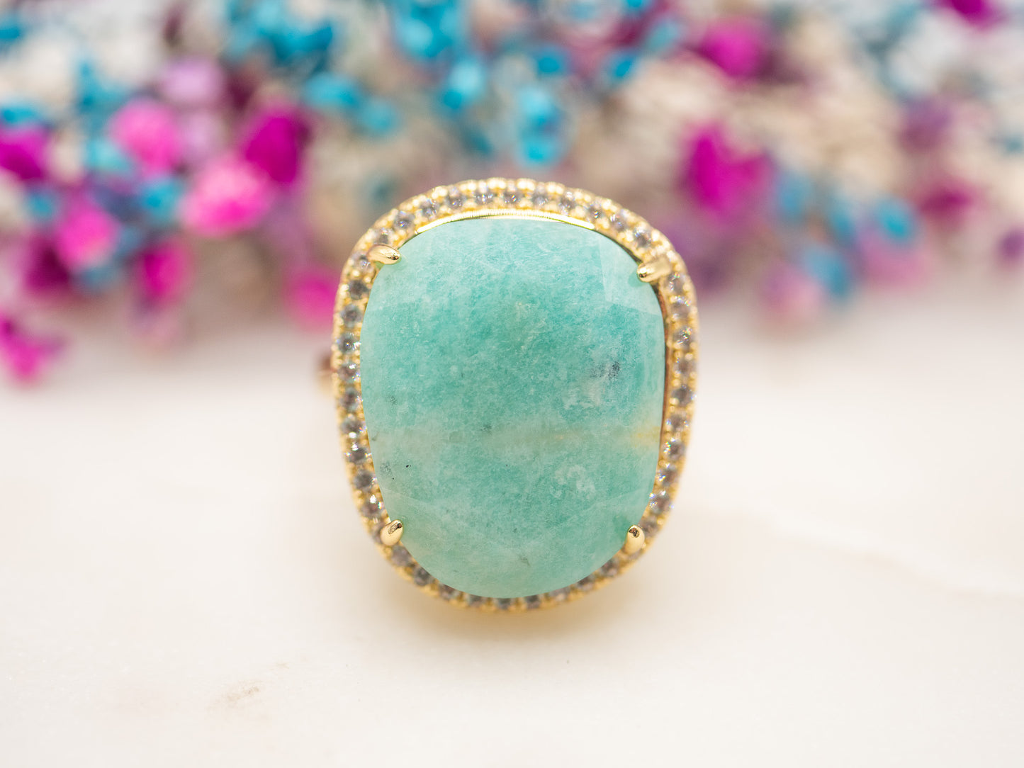 Bague Lagune Miel
