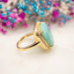 Bague Lagune Miel