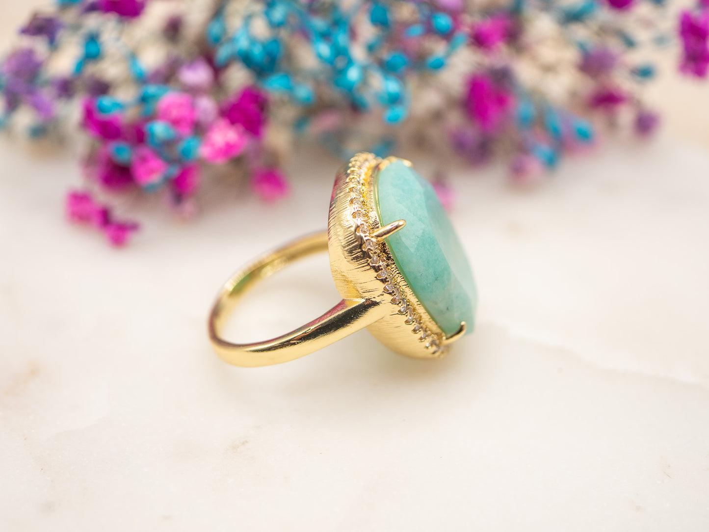 Bague Lagune Miel