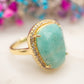 Bague Lagune Miel