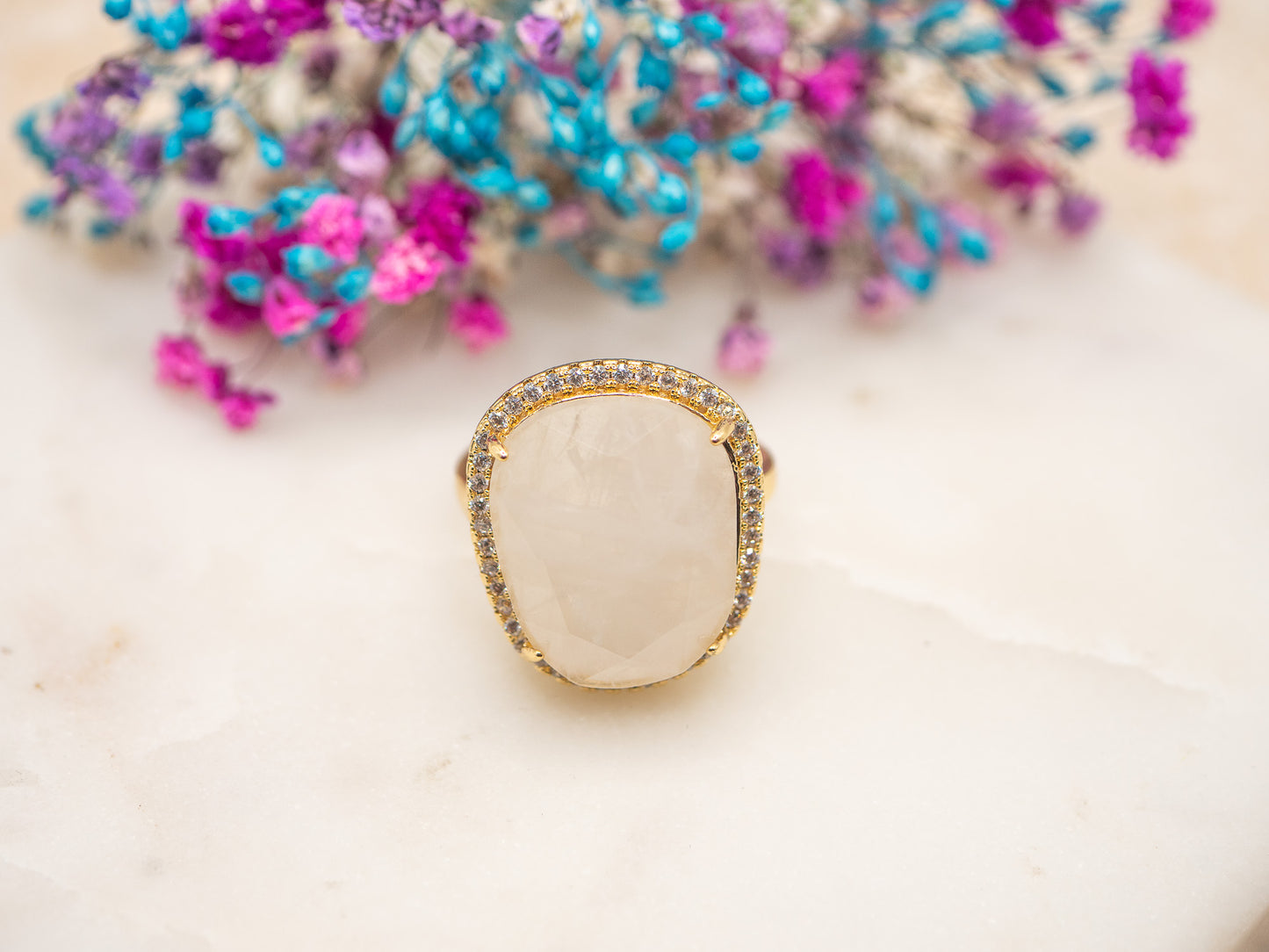 Bague Glaçon Vanille