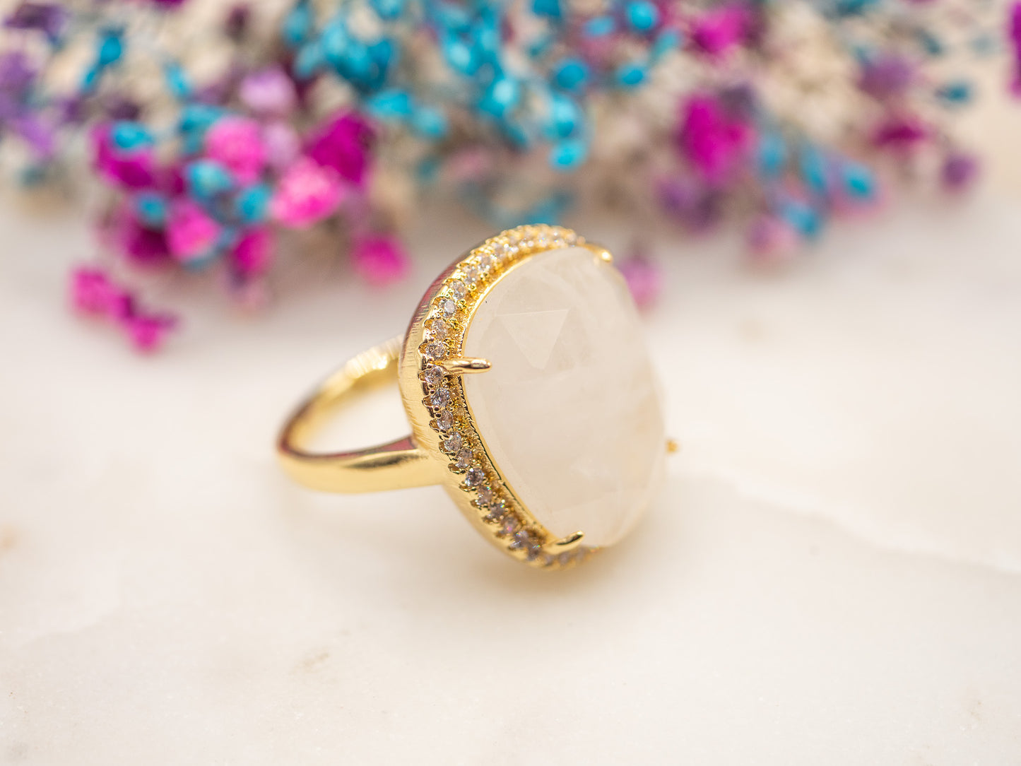Bague Glaçon Vanille