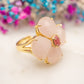 Bague Fleur Rosée