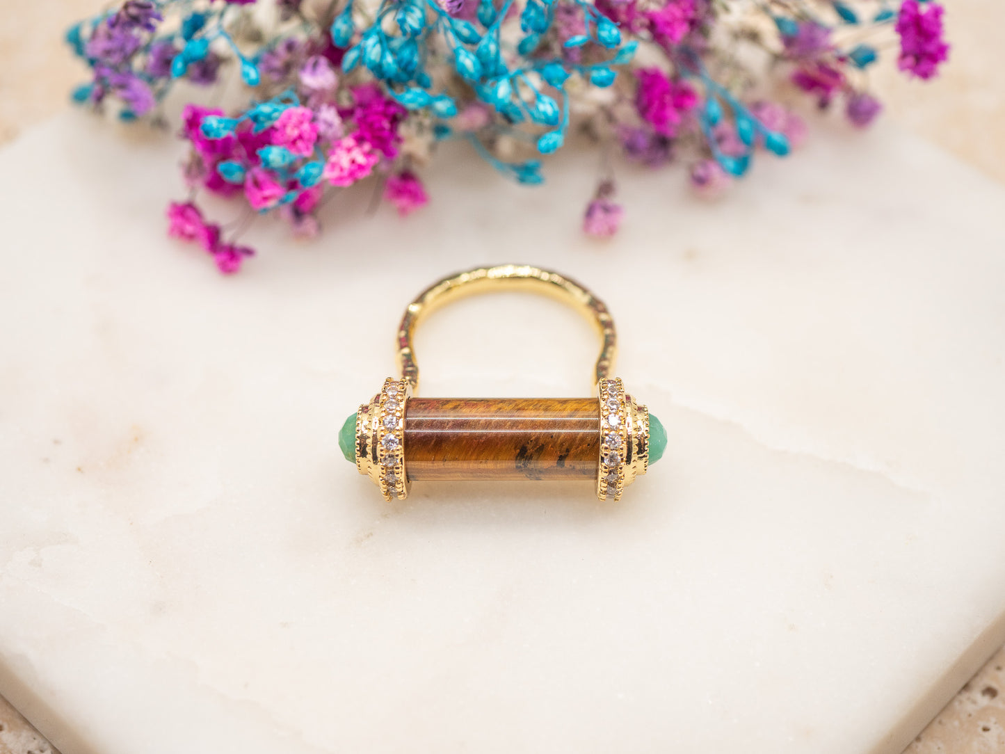 Bague Ocre Tropique