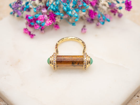 Bague Ocre Tropique
