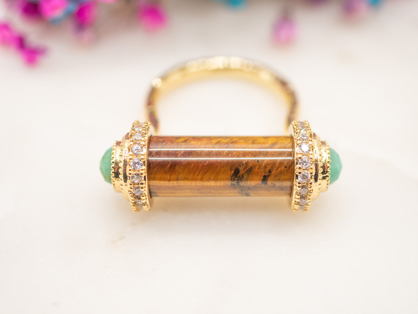 Bague Ocre Tropique