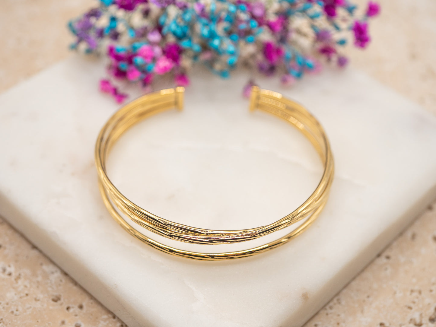 Bracelet Sillage Doré