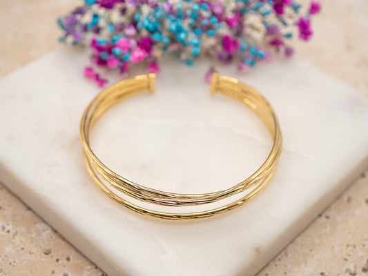 Bracelet Sillage Doré