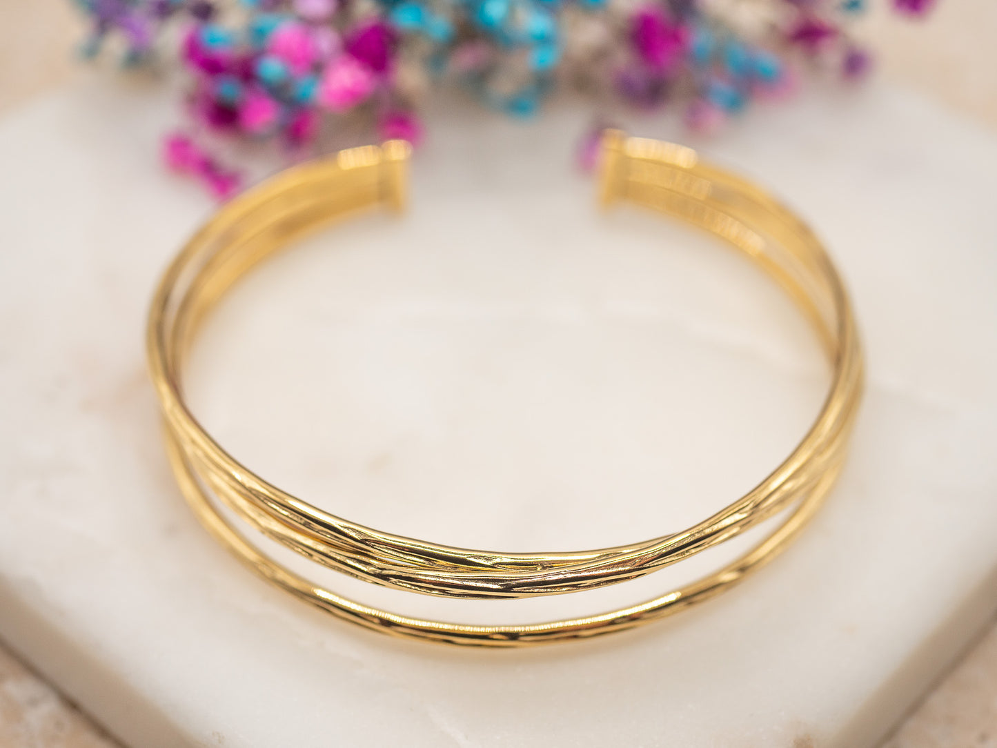 Bracelet Sillage Doré