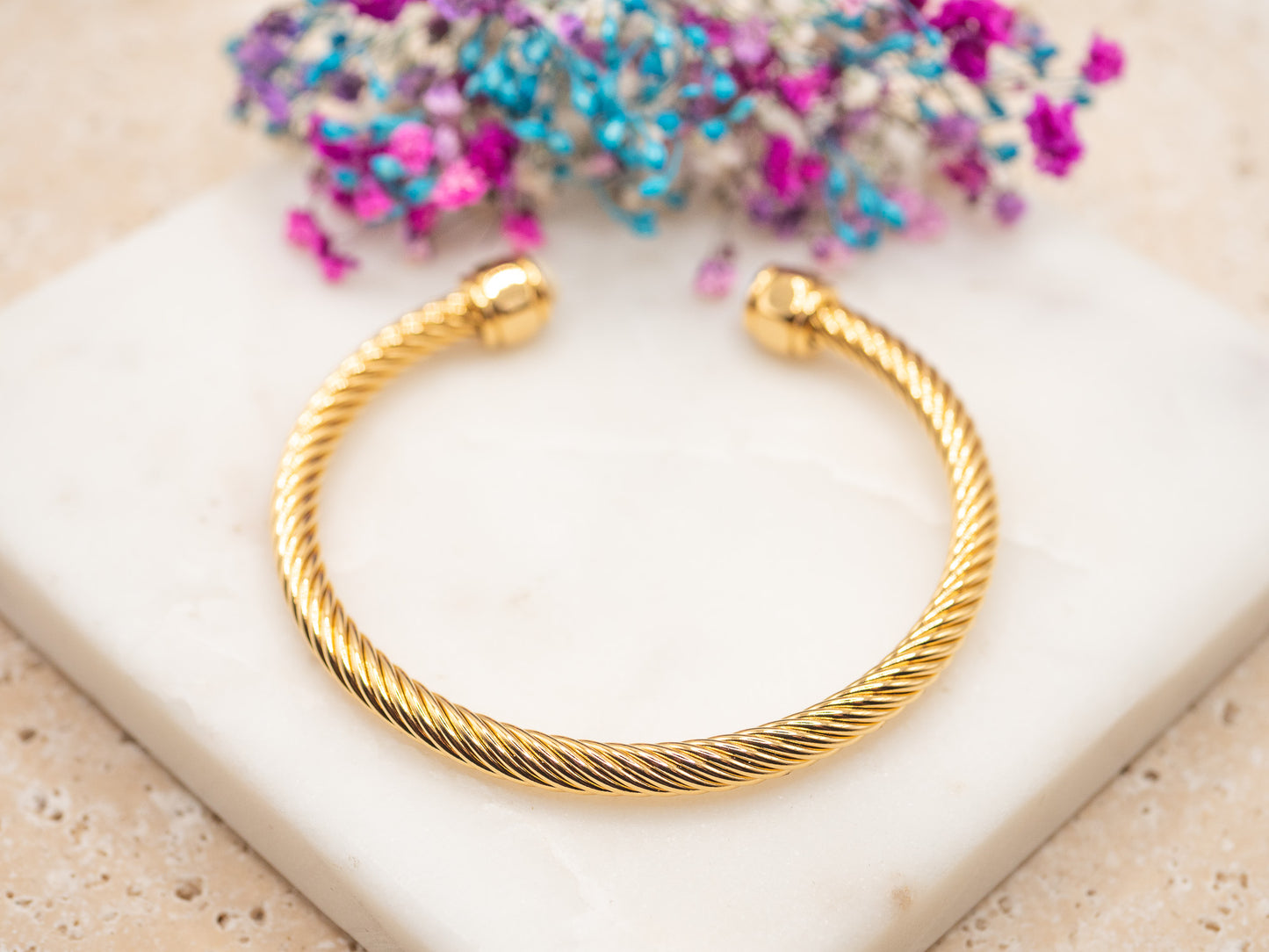 Bracelet Câpre Doré