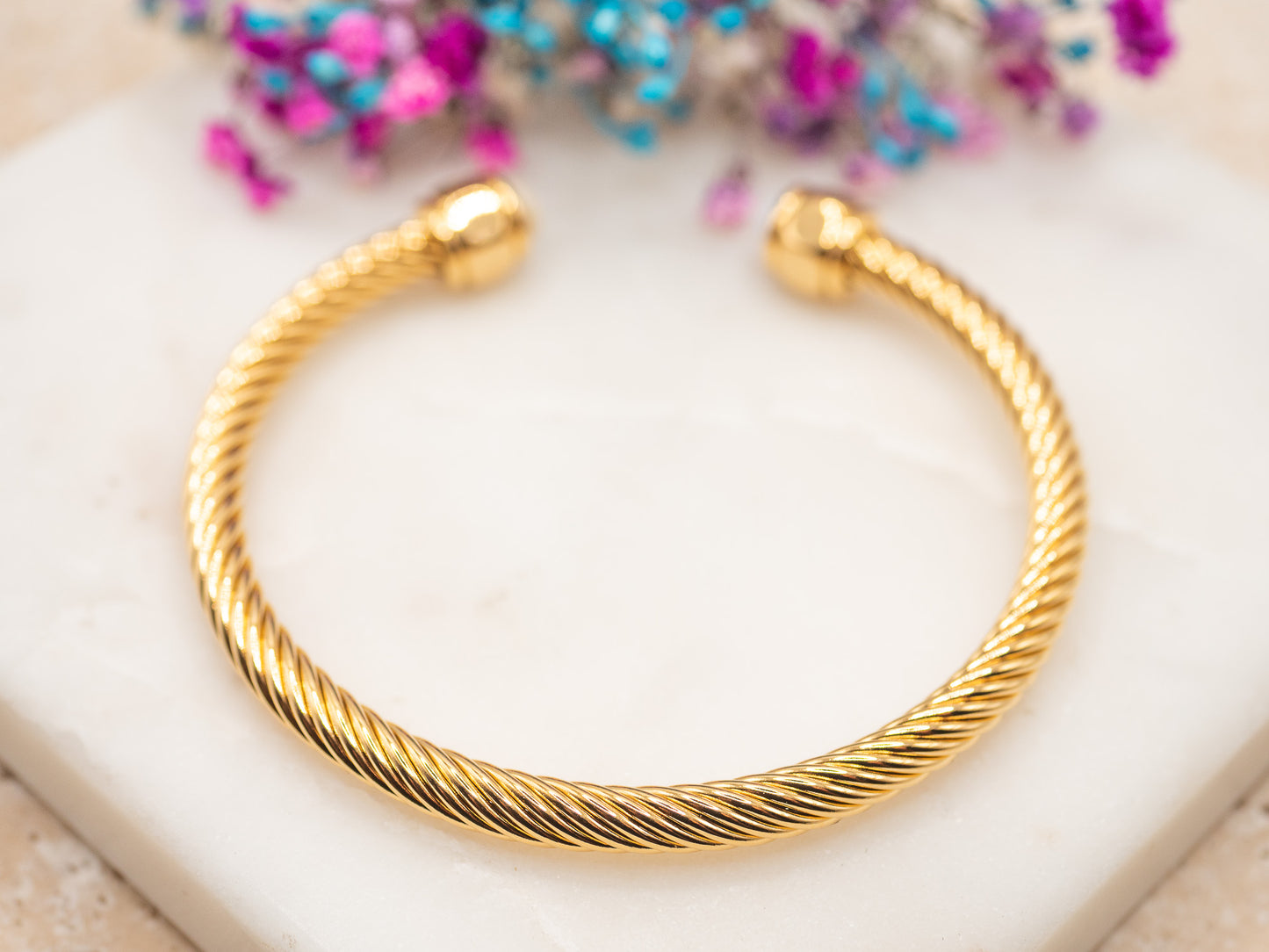 Bracelet Câpre Doré