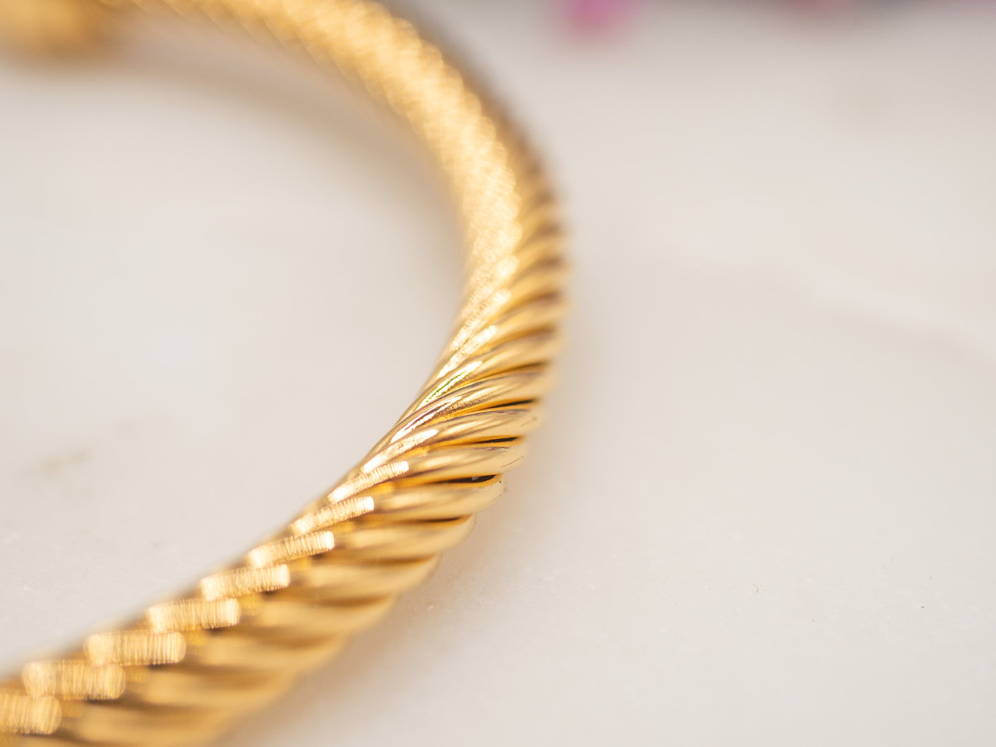 Bracelet Câpre Doré