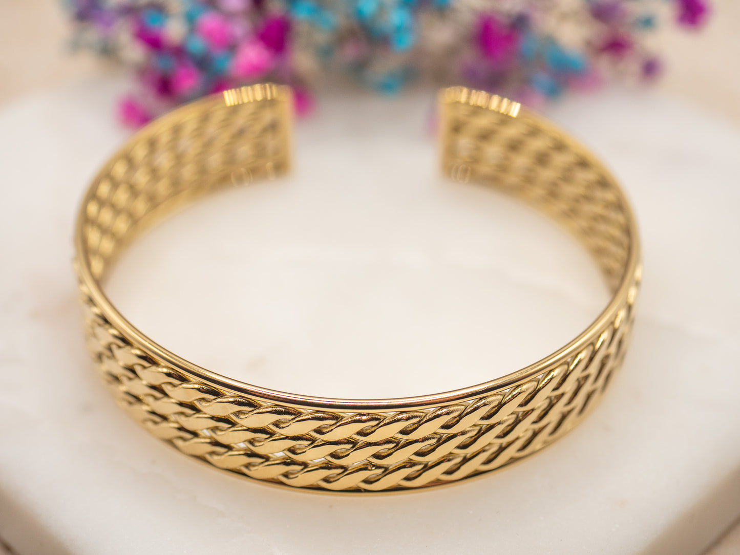 Bracelet Tressage Soleil