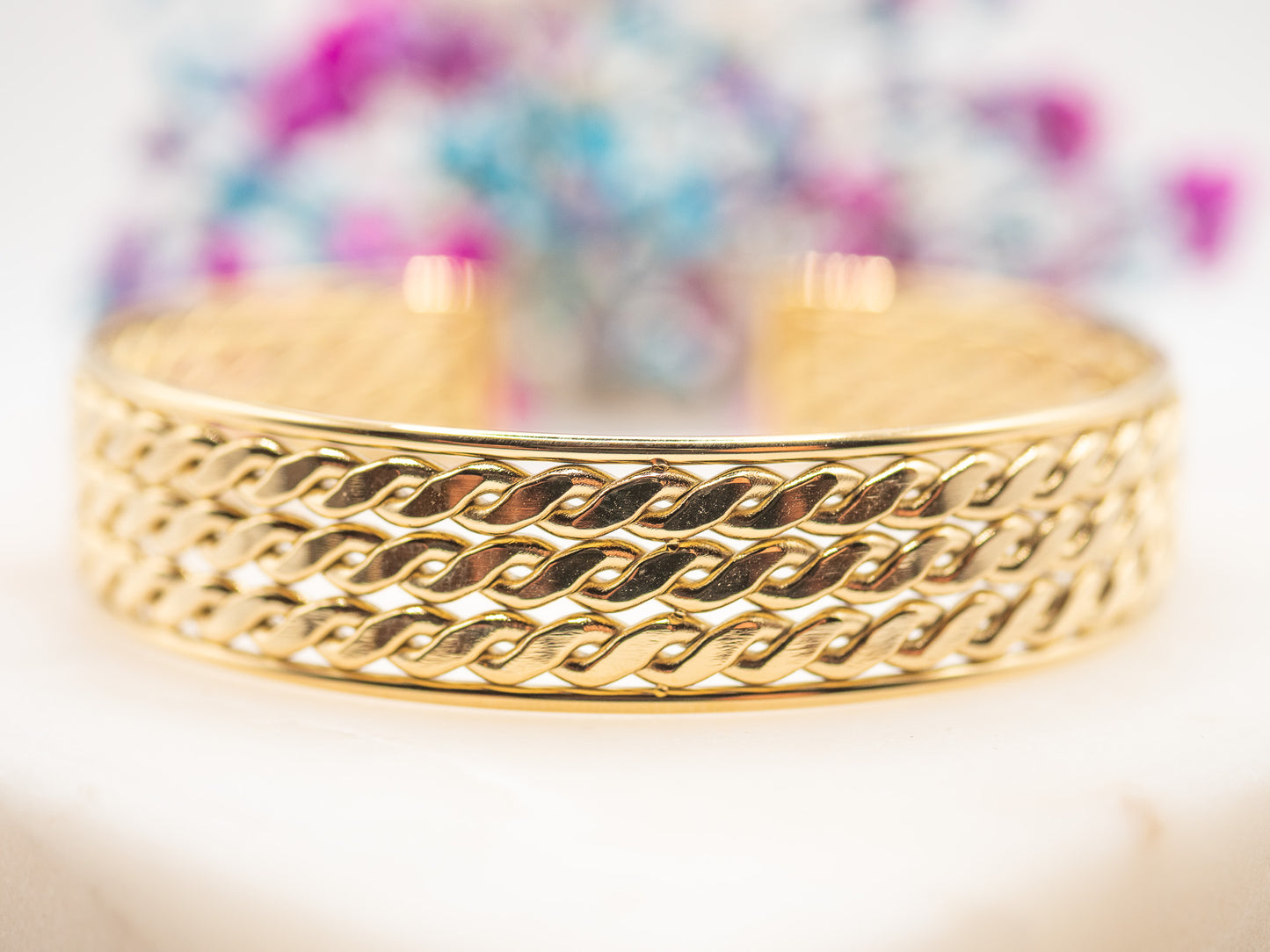 Bracelet Tressage Soleil