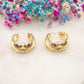 Boucles d'oreilles Coquille Nacrée