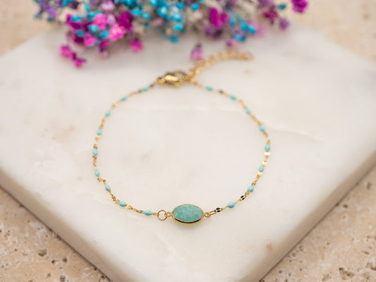Bracelet Ovale Lagune