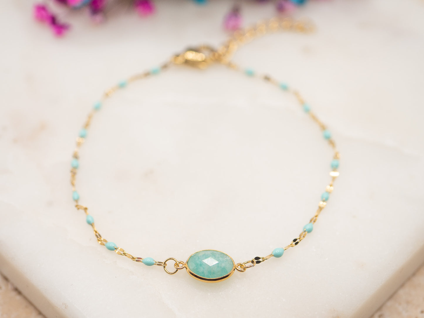 Bracelet Ovale Lagune