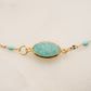 Bracelet Ovale Lagune