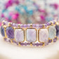 Bracelet Lilas Doré