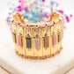 Bracelet Cannage Rosé