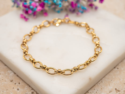 Bracelet Amarre Dorée