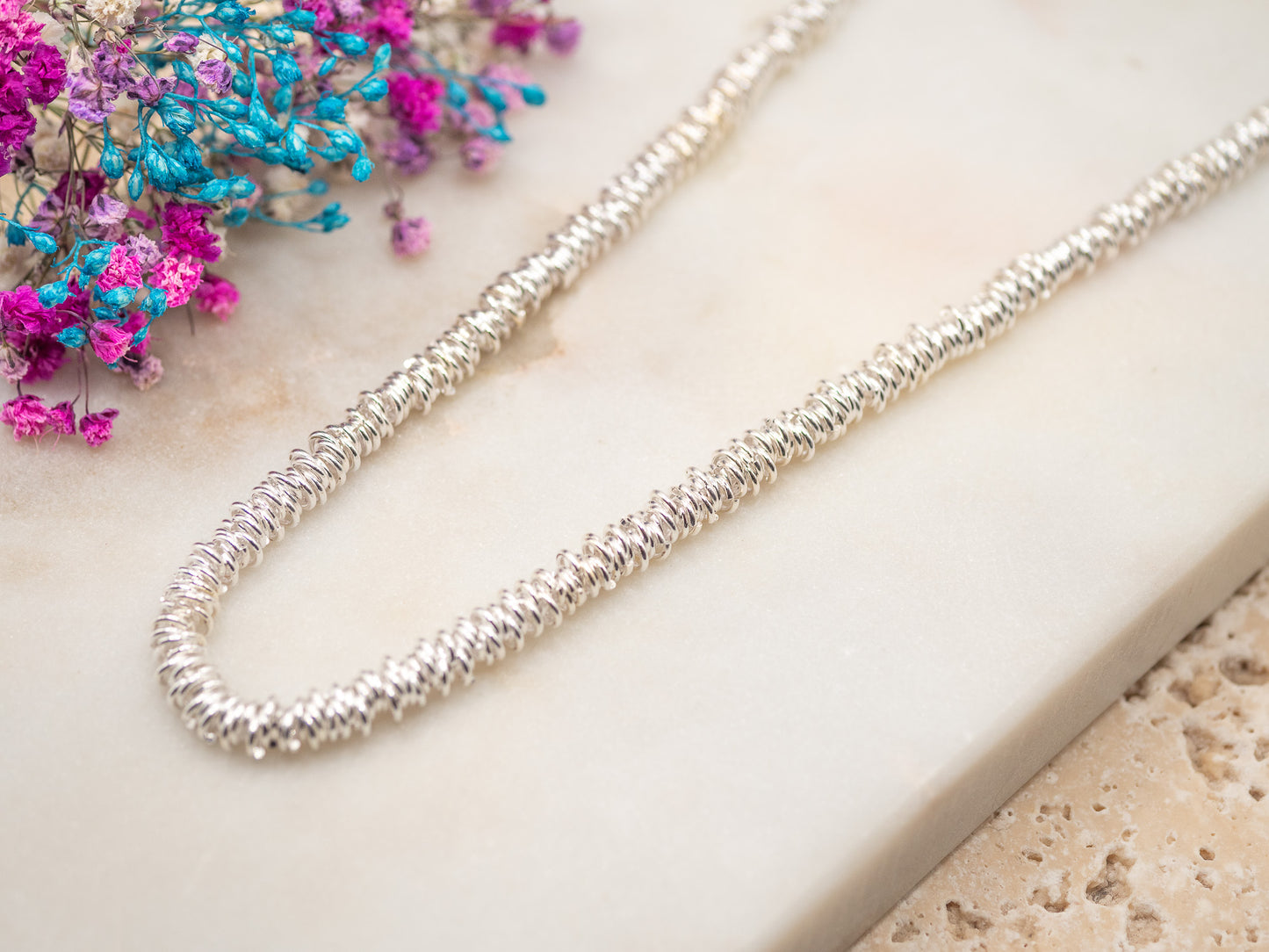 Collier Spirale d'Argent