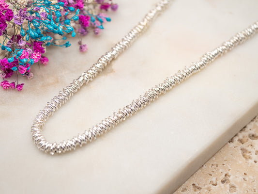 Collier Spirale d'Argent