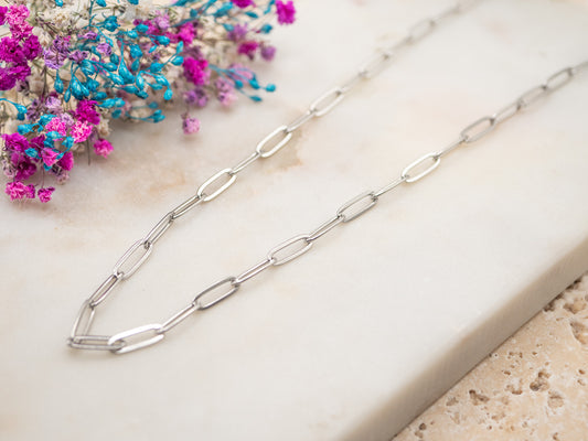 Collier Maillons Clairs