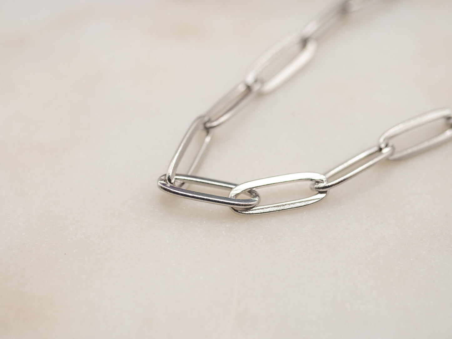 Collier Maillons Clairs