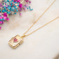 Collier Cœur Grenadine