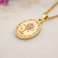 Collier Toast Doré