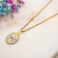 Collier Papillon Azur