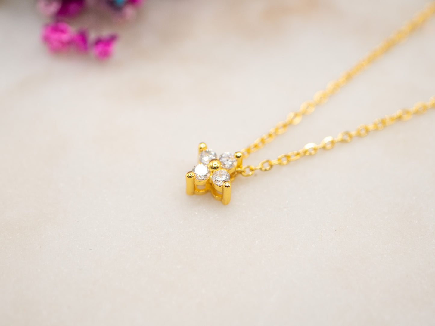 Collier Papillon Lumière