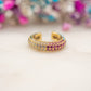 Earcuff Arc-en-Ciel Doré