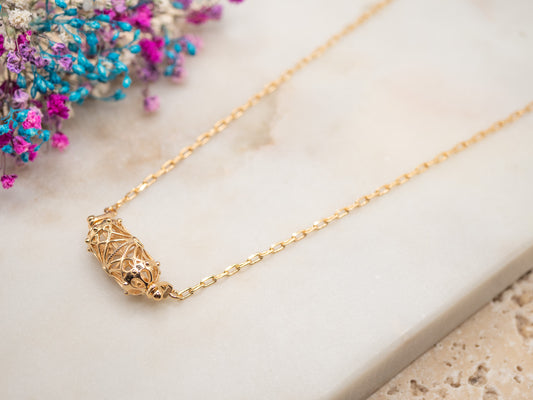 Collier Lanterne Dorée
