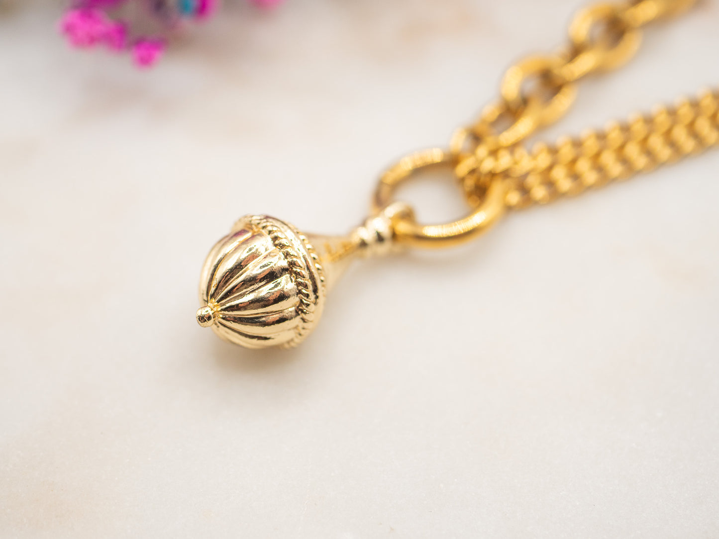 Collier Pampille Solaire