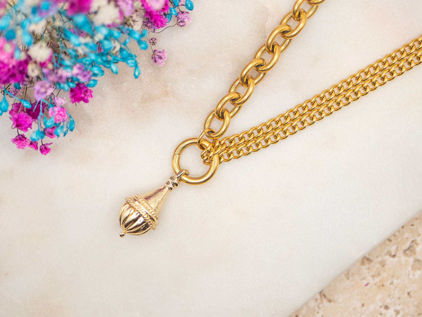 Collier Pampille Solaire