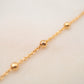 Collier Disque Azur