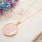 Collier Galet Rosé
