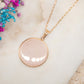 Collier Galet Rosé