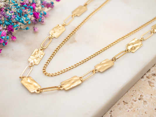 Collier Maillons Vanille