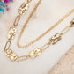 Collier Maillons Vanille